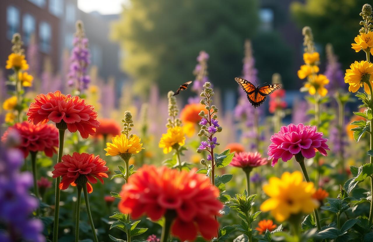 Biodiversidad en jardines urbanos