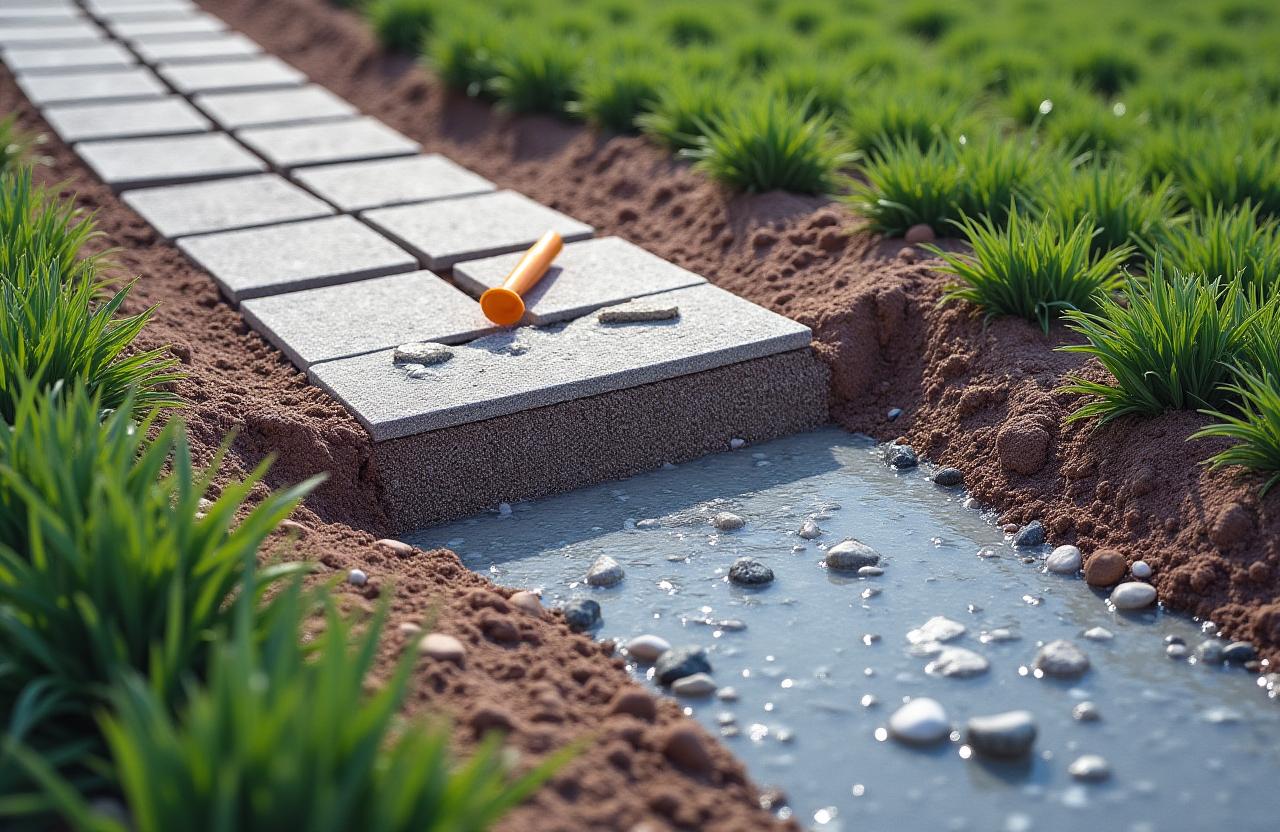 Construcción de senderos permeables